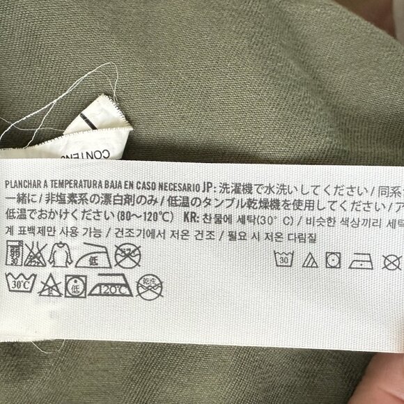 Hollister Womens Y2K Army Utility Jacket Size M Bella Swan Military Olive Green - Picture 14 of 14